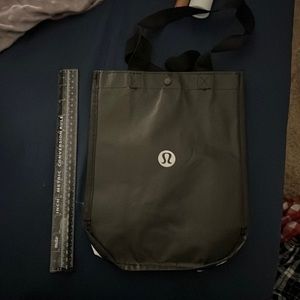 Black, Lululemon purchase bag, brand new